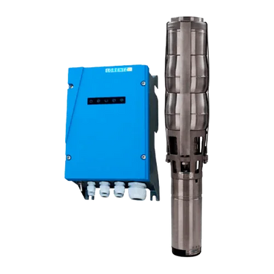 Bomba Solar Sumergible Lorentz PS2-4000 C-SJ60-2-2 61m³/h 16m Centrífuga con Controlador