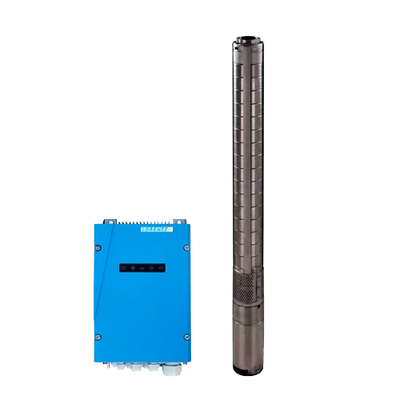 Bomba Solar Sumergible Lorentz PS2-4000 C-SJ8-15 13m³/h 80m Centrífuga con Controlador