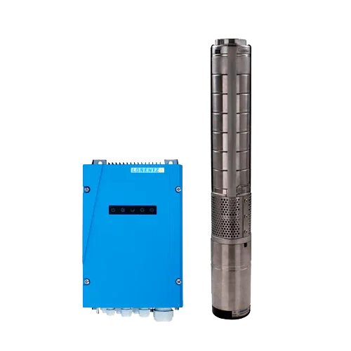 Bomba Solar Sumergible Lorentz PS2-600 C-SJ8-5 6,3m³/h 20m centrífuga con controlador