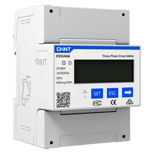 Medidor Energía Trifásico Solax Chint DTSU666-D