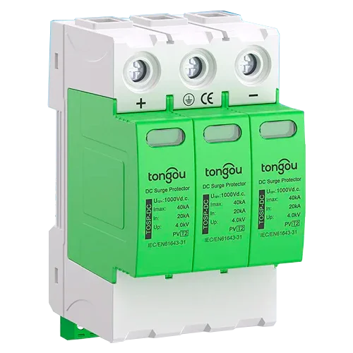 Protector Sobretensiones DC 1000V 3P Tongou TOSP 20KA-40KA