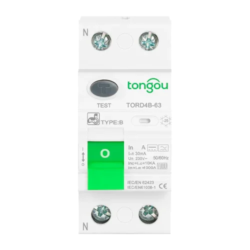 Diferencial Tipo B 2P 40A 30mA Tongou TORD4B-63