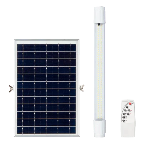 Tubo LED Solar 50 cm 800 lúmenes con mando JND-7427S