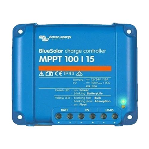 Regulador de Carga MPPT Victron BlueSolar 100/15 12/24V 15A