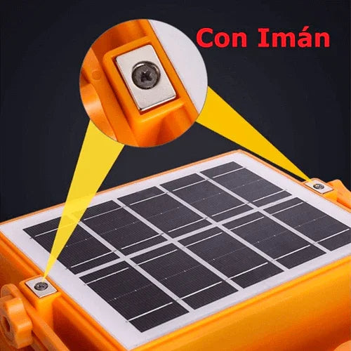 Foco LED Portátil 200W con Batería 6Ah JND-7452