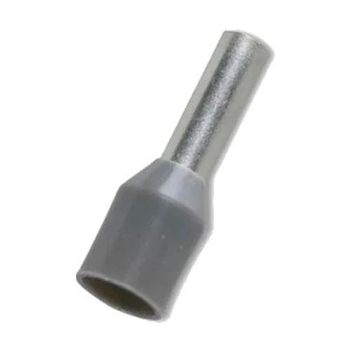 Puntera Hueca Aislada Sofamel 2,5 mm² APF-2,50/8 Gris